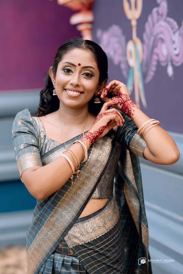 Sari Study, portrait photograph, 2025